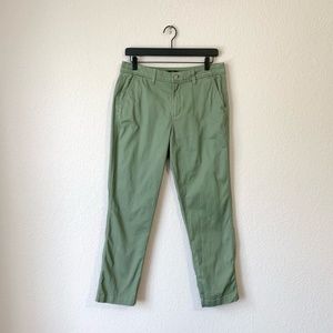 J. CREW Flat Front High-Rise Straight Leg Pants